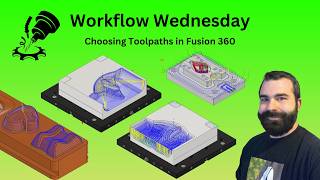 Workflow Wednesday: Choosing Toolpath Stratagies in Autodesk Fusion 360