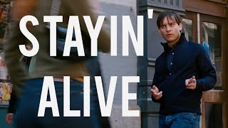 Bee Gees-Stayin' Alive - A Tobey Maguire compilation from Spider-man triology