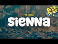 The Marías - Sienna (Clean Version) | Lyrics