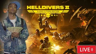 THE BASEMENT : (HELLDIVERS 2 WITH CHAT!!!!!)