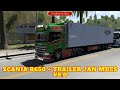 ETS2 1.50 SCANIA R650 + TRAILER JAN MUES V6.0