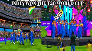 INDIA WON THE WORLD T20 CUP || AGAINST ENG || #rc22 #wcc3 #wcc3newupdate #t20worldcup2022 #indiat20
