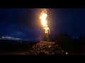 fire magical motivation inspirational video with spectacular fire eating