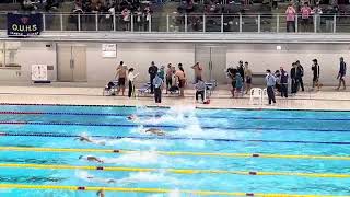 100Fr T決勝 増田 第18回関西学生冬季公認記録会