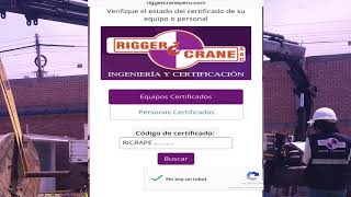 Video Búsqueda de Certificado - Web