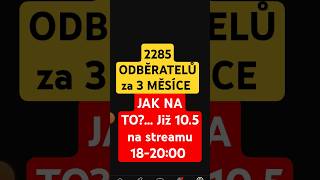 #streamer #stream#podcast#pokec#top #music #talk#česky borec  #kanal#novy#new#sub#odběr #algoritmus