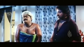 Lady Cook Watch Jaggesh without Dress Comedy | Ravichandran | Kannada Comedy Scenes