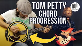 Tom Petty - Mary Jane Style Chord Progression - Beginner Acoustic Guitar Lesson - EASY