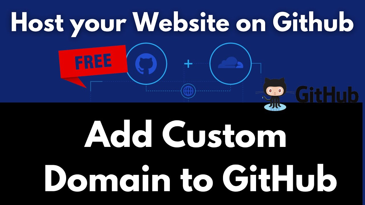 How To Host Your Website On Github & Add A Custom Domain To GitHub ...