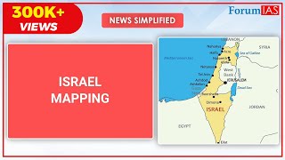 Israel mapping |News Simplified |ForumIAS