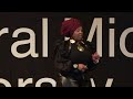 When an elder dies, a library burns | Zarinah El-Amin | TEDxCentral Michigan University