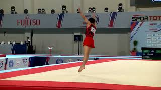 2nd FIG Artistic Gymnastics Junior World Championships. FX Qual TANIDA Masaharu (JPN)