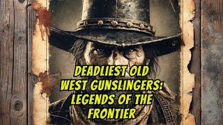 The Deadliest Gunslingers of the Old West: Legends Who Ruled the Frontier#facts #history #cowboys