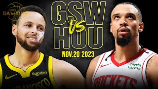 Golden State Warriors vs Houston Rockets  Game Highlights | Nov 20, 2023 | FreeD