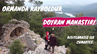 DOYRAN MANASTIRI - TÜRKİYEDE EN İYİ KORUNMUŞ ORTAÇAĞ BİZANS MANASTIRI ANTALYA - DJİ MAVİC MİNİ DRONE