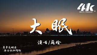 蘇晗 - 大眠『都快忘了怎樣戀一個愛，我被虛度了的青春。』【高音質|動態歌詞Lyrics】♫ (原唱:王心凌) · 翻唱歌曲