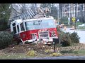 911 FIRE Trucks crash while responding