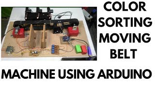 Colour Sorting Machine using Arduino and Colour sensor TCS3200