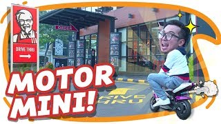 DRIVE THRU KFC PAKAI MOTOR MAINAN!! Bisa Gak Ya?