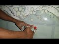 সঠিক নিয়মে পানির টেপ লাগানোর নিয়ম the rules of applying water tape in the right way plumber work