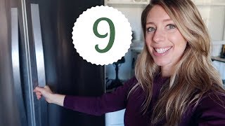 WHAT'S IN MY VEGAN FRIDGE (Realistic) | 12 Days of Vlogmas Day 9