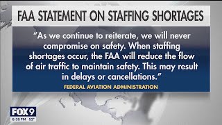 Federal government shutdown causing flight delays, cancellations