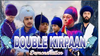 Double Kirpan Best Gatka Video