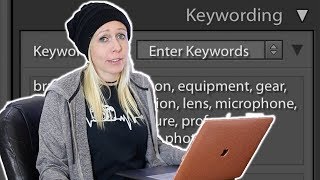 KEYWORD HACK: Quick way to add keywords to your stock photos & save time using Lightroom