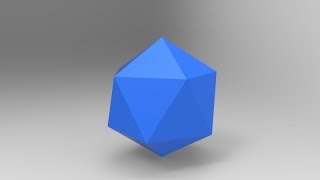 How to make a icosahedron in SolidWorks