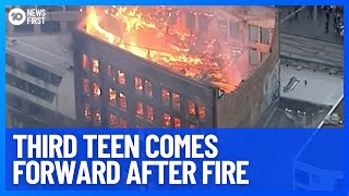 Third Teenager Comes Forward After Abandoned Building Fire In Sydney  | 10 News First