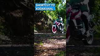 Shortcut to Kodaikanal - Theni to Kodaikanal by Bike - Periyakulam #shorts #kodaikanal #adukkam