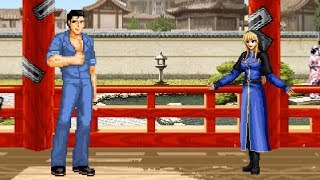 [KOF Mugen] 阿部高和 VS 傑尼子 (暴風子) {好男人? 🆚 拳皇}