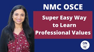 NMC OSCE Super Easy Way to Learn Professional Values