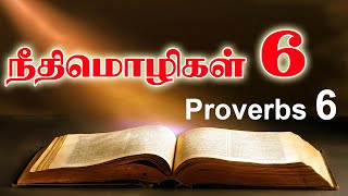 நீதிமொழிகள் 6 | PROVERBS 6 | NEETHIMOZHIGAL 6 | TAMIL BIBLE READING | VISUVASAM TV