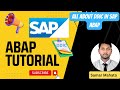 All About DDIC How to create Table  using SAP ABAP #DDIC #sap #tutorial #abap #beginners