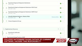 Canvas outage disrupts colleges nationwide, including in New Hampshire