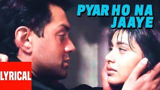 Pyar Ho Na Jaaye | DjRemix | Bachoo Movie | Bobby Deol | Rani Mukherjee | Hindi Gold Old Song's