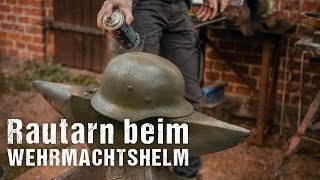 Wehrmachtshelm in Rautarn lackieren [Tutorial]