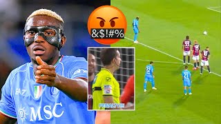 Victor Osimhen mocked by Napoli 😱 TikTok now Deleted