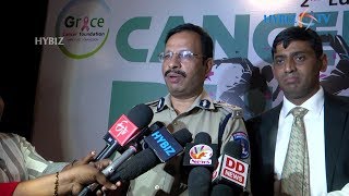 Police commissioner MR Sajjanar Grace Cancer Run 2019