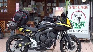 男前美人ライダー　福岡県　2009 ヤマハ・フェザーエフゼットシックス　2009 YAMAHA FZ6 Fazer Spec2　FZ6-SS Fazer　FZ6-S Fazer　ヤマハ・FZ6