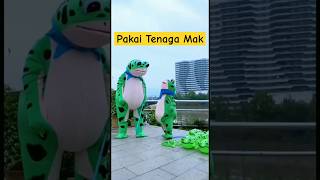 Komedi badut kodok pakai tenaga emak ⁉️ #comedy #dubbing #komedi