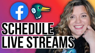 How To Streamyard: How To Schedule Facebook Live Stream with Streamyard
