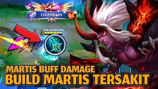 MARTIS JUNGLER BUILD MARTIS TERSAKIT BY TOP GLOBAL #mobilelegends