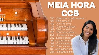 ÁLBUM: HINOS DE MEIA HORA CCB TOCADOS NO ORGÃO- SARAH COSTA Hinos CCB Tocados 133, 125, 130, 131