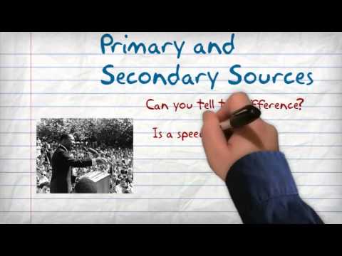 Primary vs Secondary Sources Primary vs Secondary Sources