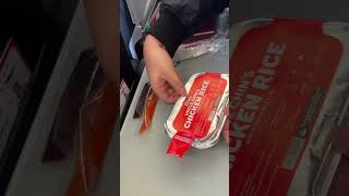 AirAsia亞航UNCLE CHINS CHICKEN RICE 秦叔叔雞飯#travel #airasia #shorts #malaysia