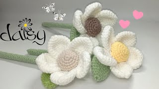 LET'S CROCHET DAISY FLOWER