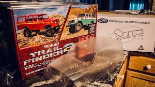 Unboxing the New RC4wd Land Cruiser FJ55 Trailfinder 2 LWB Kit, Lexan!