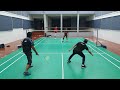 Badminton S6SA. Game on 2024-09-27 Part 01 of 07.